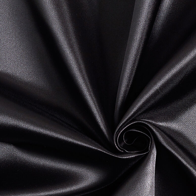 Satin mariée – noir,  image number 1