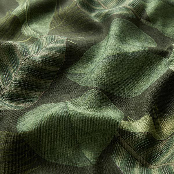 Tissu d’extérieur Canvas Feuilles de palmier – vert foncé,  image number 2