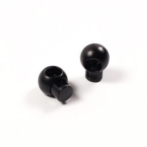 Bloque-cordons Boule [2 pcs] – noir, 