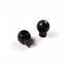 Bloque-cordons Boule [2 pcs] – noir,  thumbnail number 1