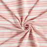 Jersey viscose Rayures pailletées irrégulières – écru/rosé,  thumbnail number 3