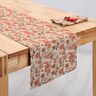 Tissu de décoration Semi-panama splendeur florale – corail/nature,  thumbnail number 6