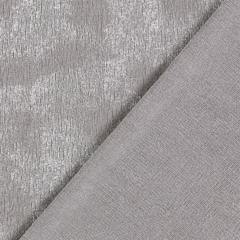 Jersey Film pailleté – gris/argent ancien, image number 6