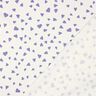 Sweat d’été Cœurs | Poppy Fabrics – ivoire/mauve,  thumbnail number 3