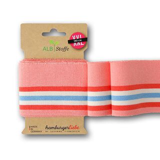 GOTS Bord-côtes CUFF ME POLO [140 cm | 7,5 cm]  | Albstoffe | Hamburger Liebe, 