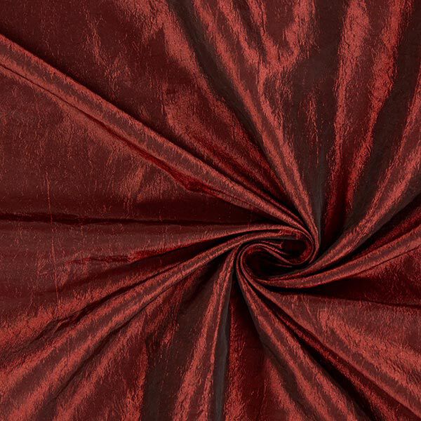 Tissu taffetas Crash – rouge bordeaux,  image number 1
