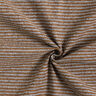Tissu de pantalon Rayures – caramel/gris,  thumbnail number 3