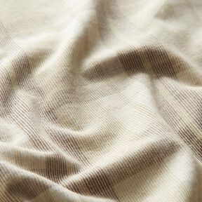 Tartan en velours côtelé – noix de cajou, 