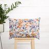 Nid d’abeille fleurs aquarelles | Poppy Fabrics – blanc/lavande,  thumbnail number 6