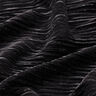 Velours plissé lurex uni – noir,  thumbnail number 2