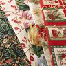 Tissu de décoration Gobelin Petites fleurs – noir,  thumbnail number 10