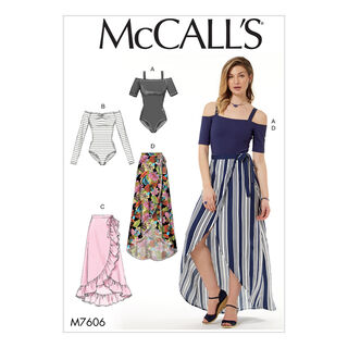 Body | Chemise | Jupe, McCalls 7606 | 32 - 40, 