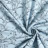 Coton mélangé Jersey Bousculade d'éléphants – bleu argenté,  thumbnail number 3
