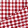 Tissu en coton Vichy à carreaux 0,5 cm – rouge/blanc,  thumbnail number 3