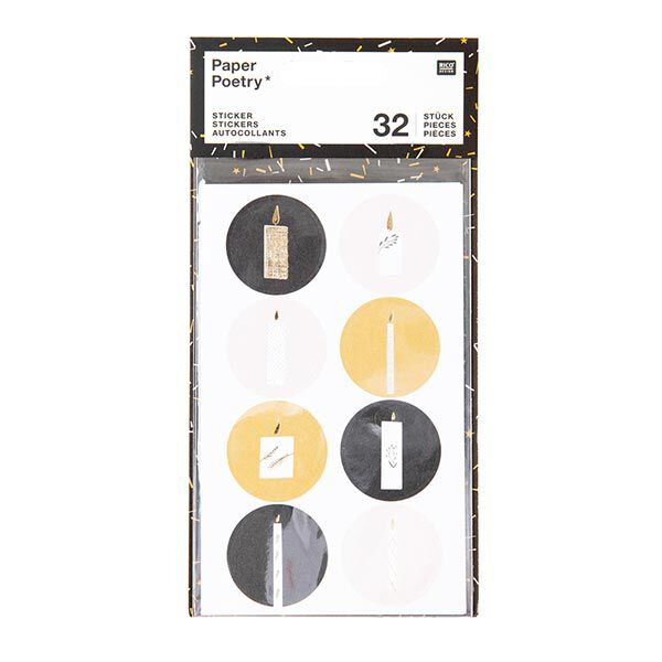 Sticker Nostalgic Christmas | Rico Design – noir, image number 1