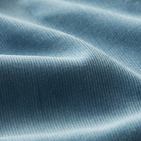 Velours milleraies Uni – bleu jean, 