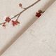 Tissu de décoration Semi-panama fleur de cerisier japonais – nature/bordeaux,  thumbnail number 5