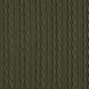 Tissu maille Torsades – pin foncé, 