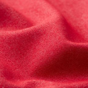 Denim de coton stretch mélangé moyen – rouge, 