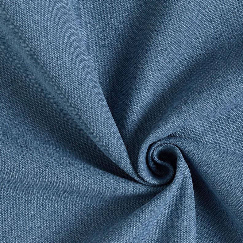 Tissu de décoration Canvas ciré – bleu jean, image number 1