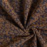 Tissu pour pantalon aspect denim à imprimé léopard – marron moyen/bleu nuit,  thumbnail number 3