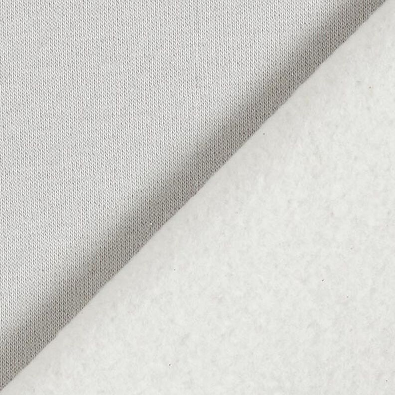 Sweatshirt gratté uni Lurex – argent/argent, image number 4
