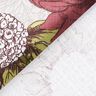 Tissu de décoration panama imprimé floral – gris brume,  thumbnail number 3