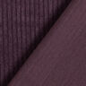 Velours côtelé large prélavé Uni – aubergine,  thumbnail number 3