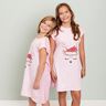 Jersey coton cerf scintillant endormi Panel | Glitzerpüppi – rosé/vieux rose clair,  thumbnail number 6