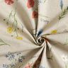 Coton enduit Fleurs alpines – nature/bleu,  thumbnail number 4