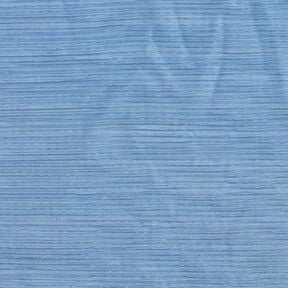 Plissé transparent Rayures pailletées – bleu, 