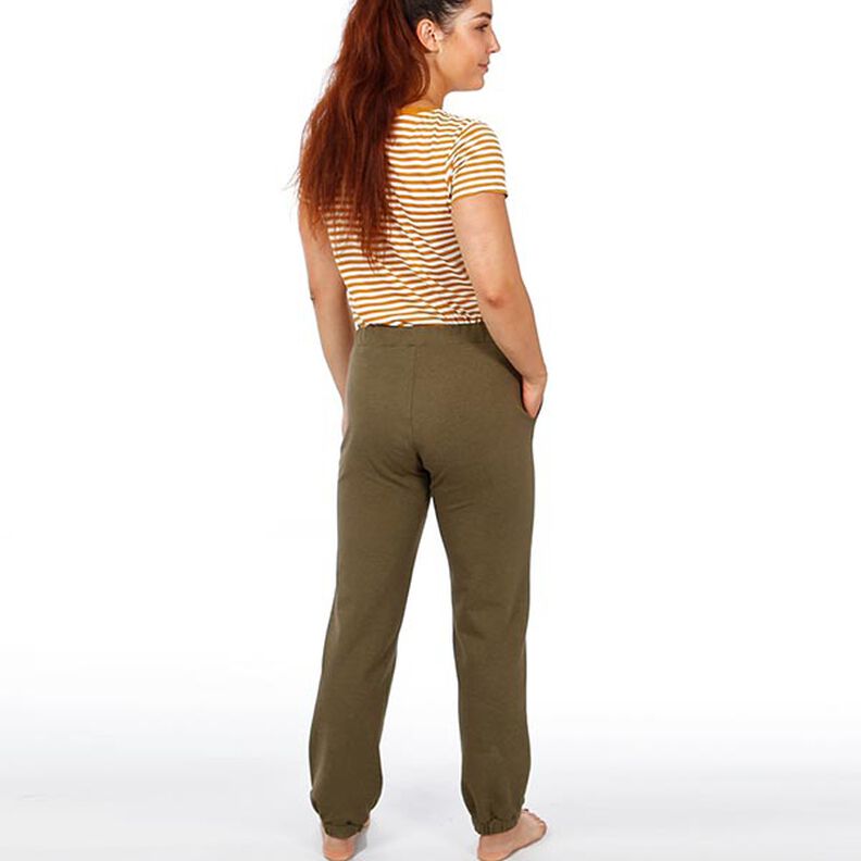 Pantalon de jogging avec poches dans coutures latérales FRAU JOJO | Patron prêt à découper | XS-XXL,  image number 4