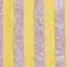 Tissu éponge Bambou Larges rayures – jaune/mauve,  thumbnail number 1