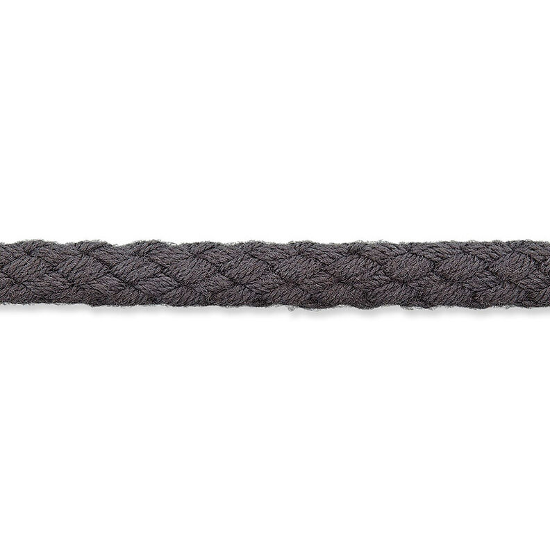 Cordon en coton [Ø 5 mm] – gris foncé,  image number 1