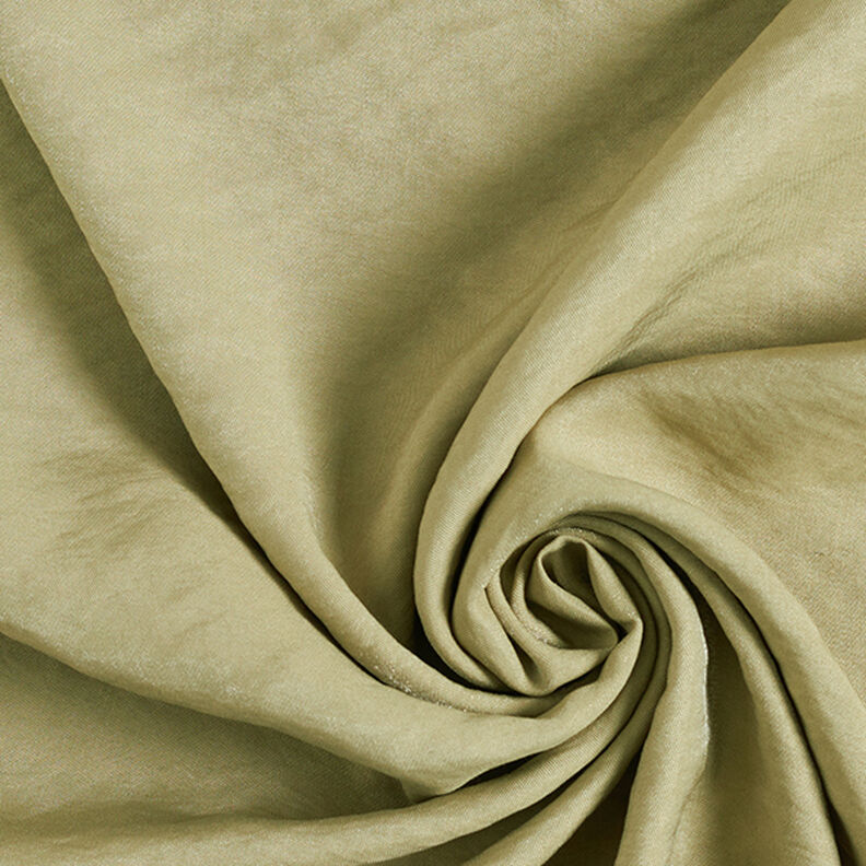 Mélange viscose Reflet brillant – kaki clair,  image number 1