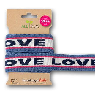 GOTS Rubans jacquard Bio STRIPE ME ICON [200 cm | 3,5 cm] | Albstoffe | Hamburger Liebe, 