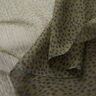 Crêpe mousseline Gros pois – kaki/noir,  thumbnail number 3