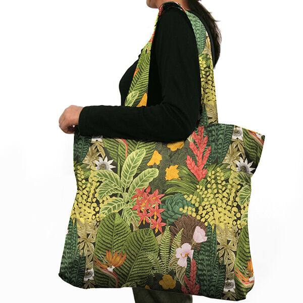 Tissu d’extérieur Canvas Plantes exotiques – vert foncé,  image number 9