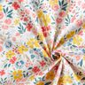 Coton enduit Jolies fleurs – blanc/rouge,  thumbnail number 4
