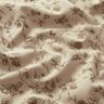 Tissu en coton  roses anciennes – taupe clair/dune,  thumbnail number 2