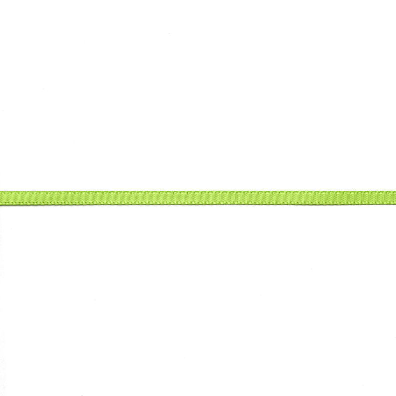 Ruban de satin [3 mm] – vert pomme,  image number 1
