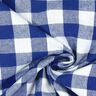Tissu en coton Vichy à carreaux 1,7 cm – bleu roi/blanc,  thumbnail number 2