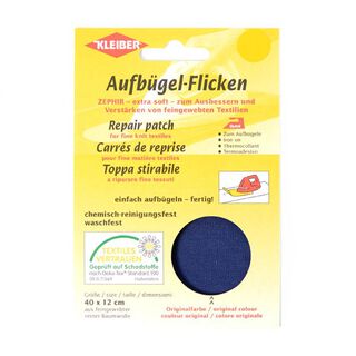 Tissu thermocollant Zephir – bleu marine, 