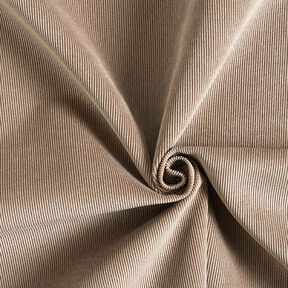 Tissu de revêtement Velours milleraies – beige foncé, 