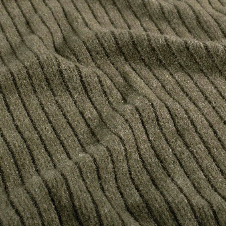 Tricot côtelé uni ultra doux – pin foncé,  image number 2