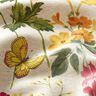 Tissu de décoration Semi-panama Wiesenblumen – nature/framboise,  thumbnail number 6