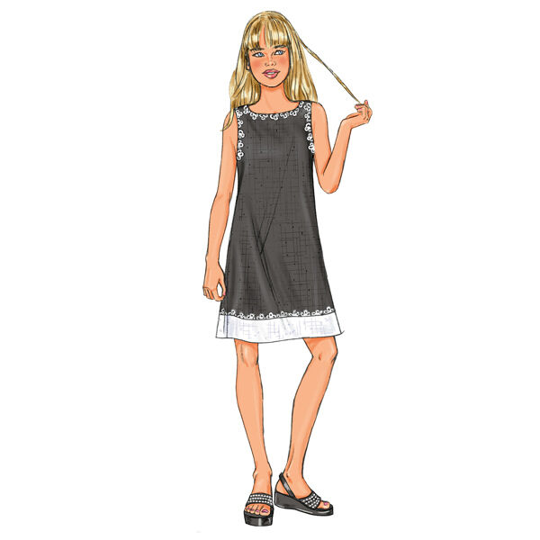 Robe filles|Pantalons, Butterick 3860|140 - 158, image number 5