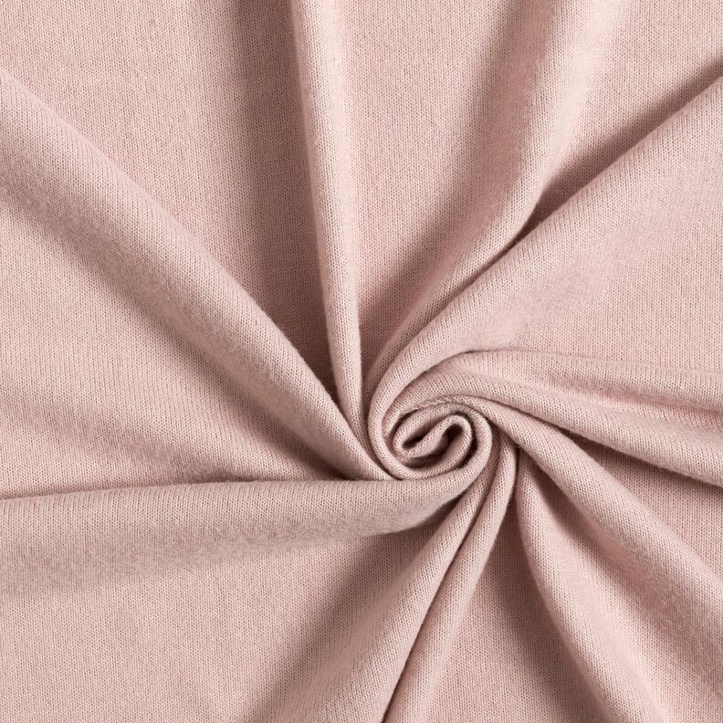 Tricot fin Jersey Uni – vieux rose clair,  image number 1