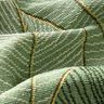 Tissu de décoration Gobelin Mer de feuilles – vert clair/noir,  thumbnail number 2