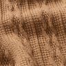 Tissu maille Torsades – brun faon,  thumbnail number 5